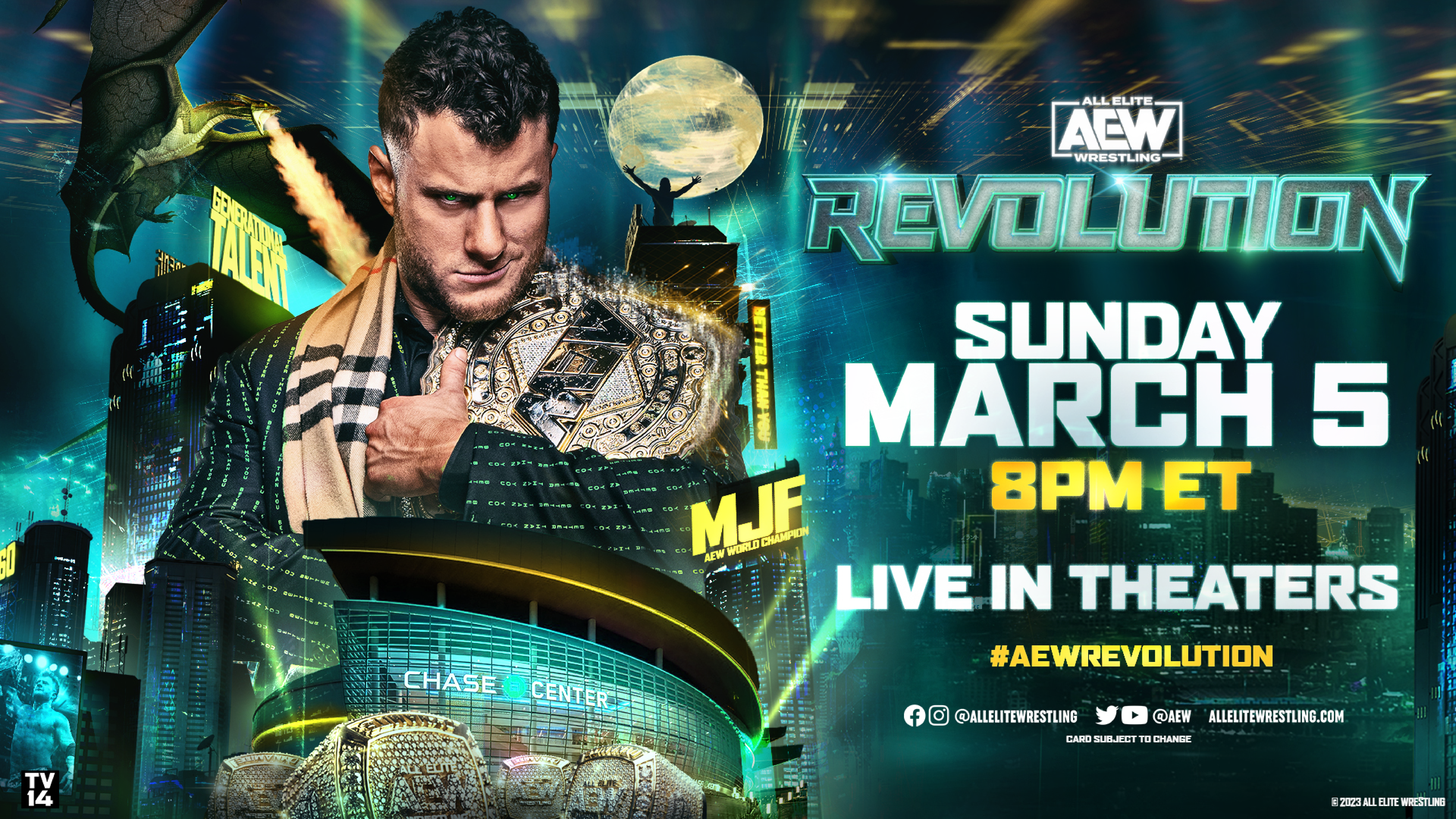 AEW REVOLUTION IN THEATERS - Joe Hand Promotions