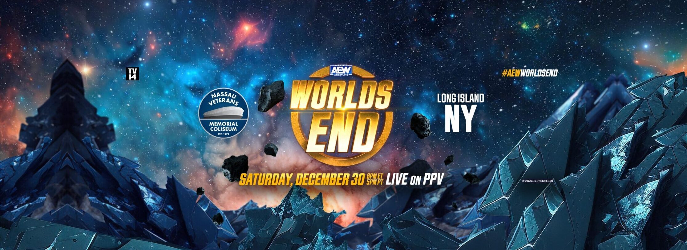 AEW Worlds End Joe Hand Promotions